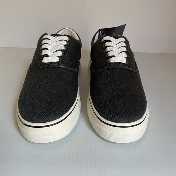 Chaps Sneakers Men’s Canvas Gray Size 10M New in Box Casual Comfort Shoes - Picture 5 of 13